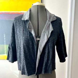 EILEEN FISHER cropped cardigan Size M